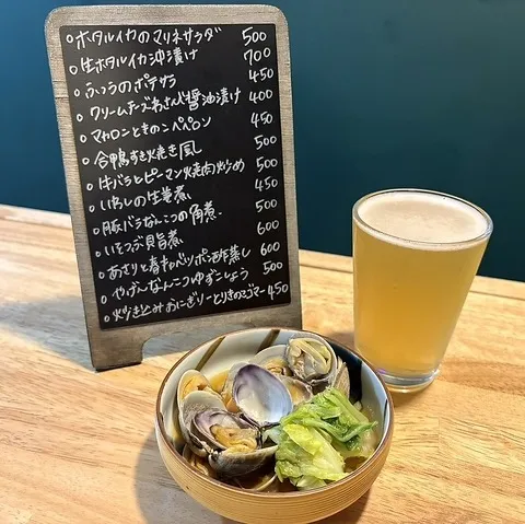 あさりと春キャベツのポン酢蒸し